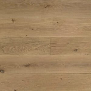 Cordoba engineered hardwood flooring with warm natural oak tones, clear grain, and visible knots