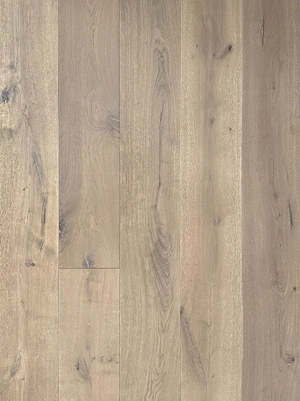 Amara Venice wide plank European oak engineered flooring with varied beige tones